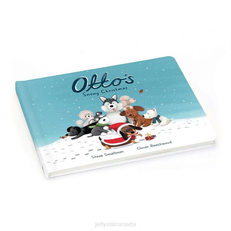 Jellycat Otto's Snowy Christmas Book Multi-colour BV0TH277 Book