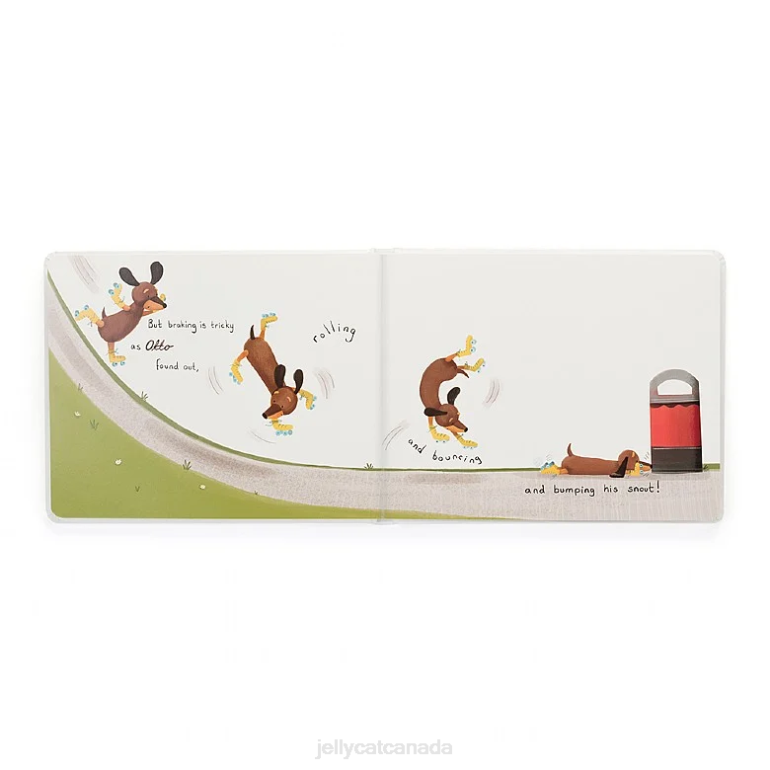 Jellycat Otto the Loyal Long Dog Book Multi-colour BV0TH799 Book