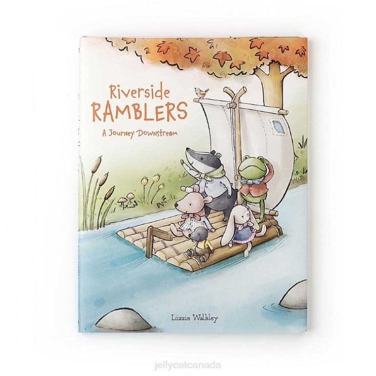 Jellycat Riverside Ramblers Book Multi-colour BV0TH806 Book