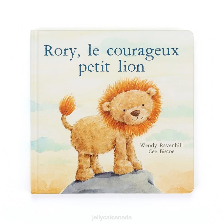 Jellycat Rory Le Courageux Petit Lion Livre (The Very Brave Lion) Multi-colour BV0TH708 Book