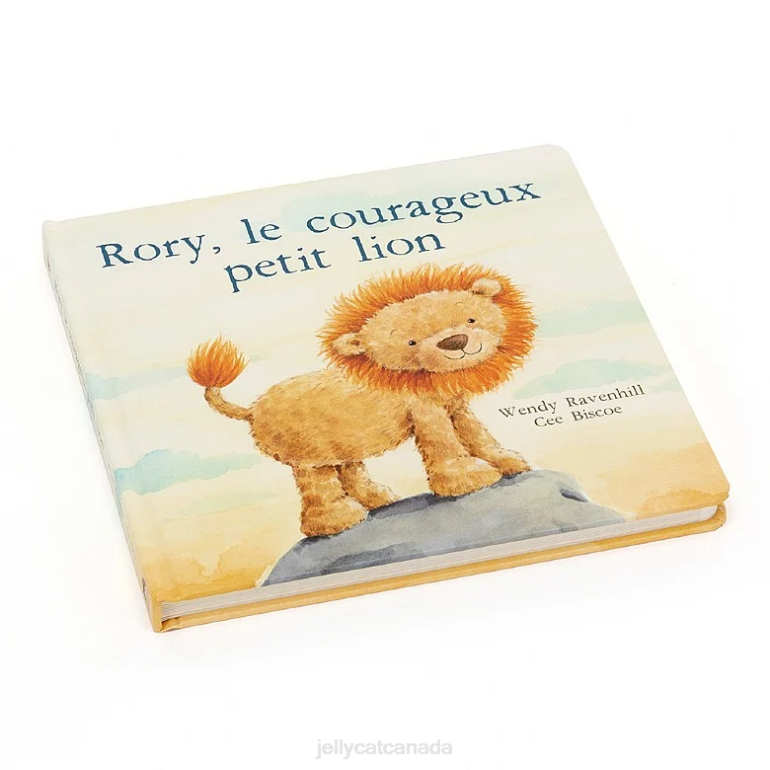Jellycat Rory Le Courageux Petit Lion Livre (The Very Brave Lion) Multi-colour BV0TH708 Book