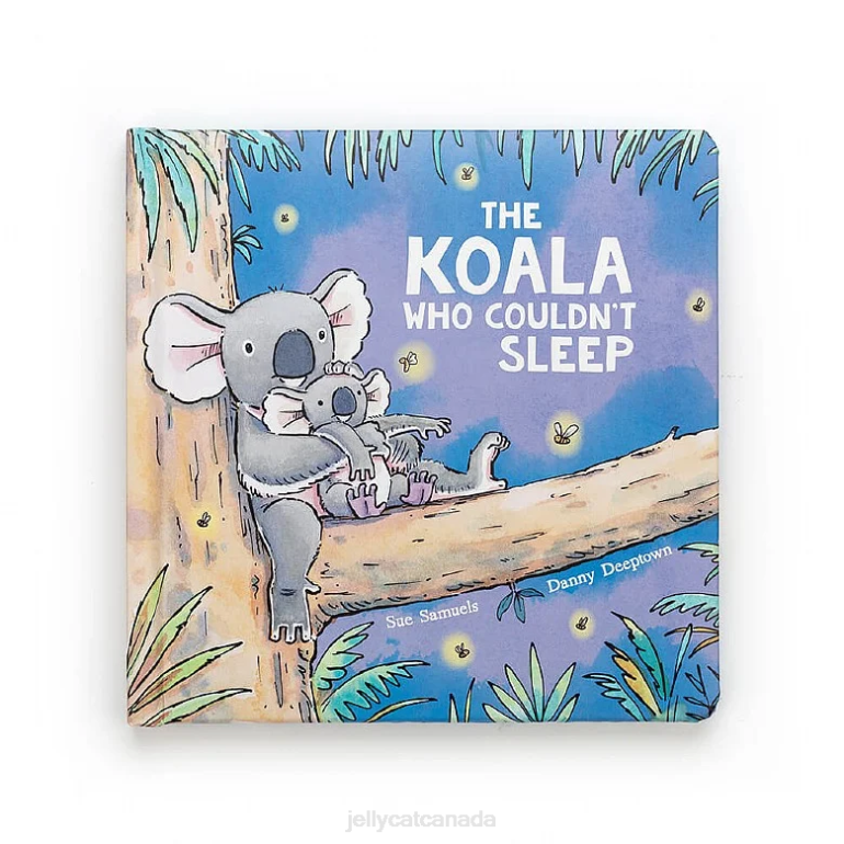 Jellycat The Koala Who Couldnt Sleep Book Multi-colour BV0TH784 Book