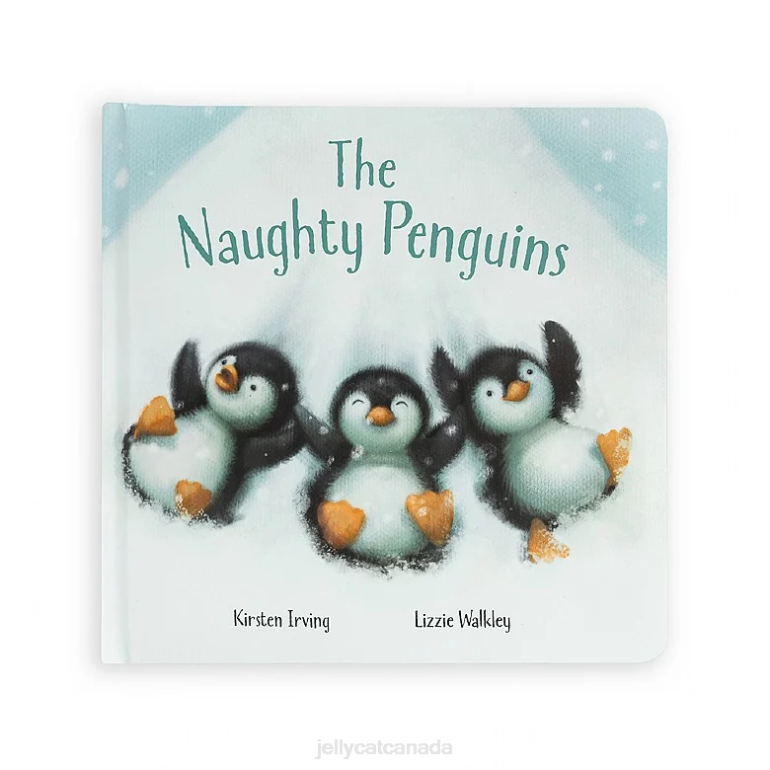 Jellycat The Naughty Penguins Book Multi-colour BV0TH169 Book