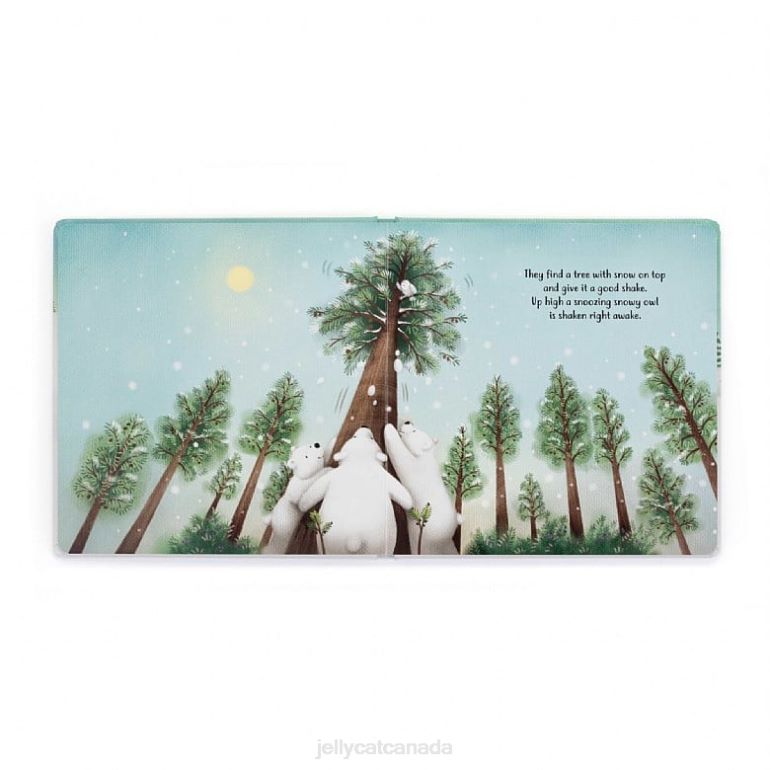 Jellycat The Playful Polar Bears Book Multi-colour BV0TH295 Book