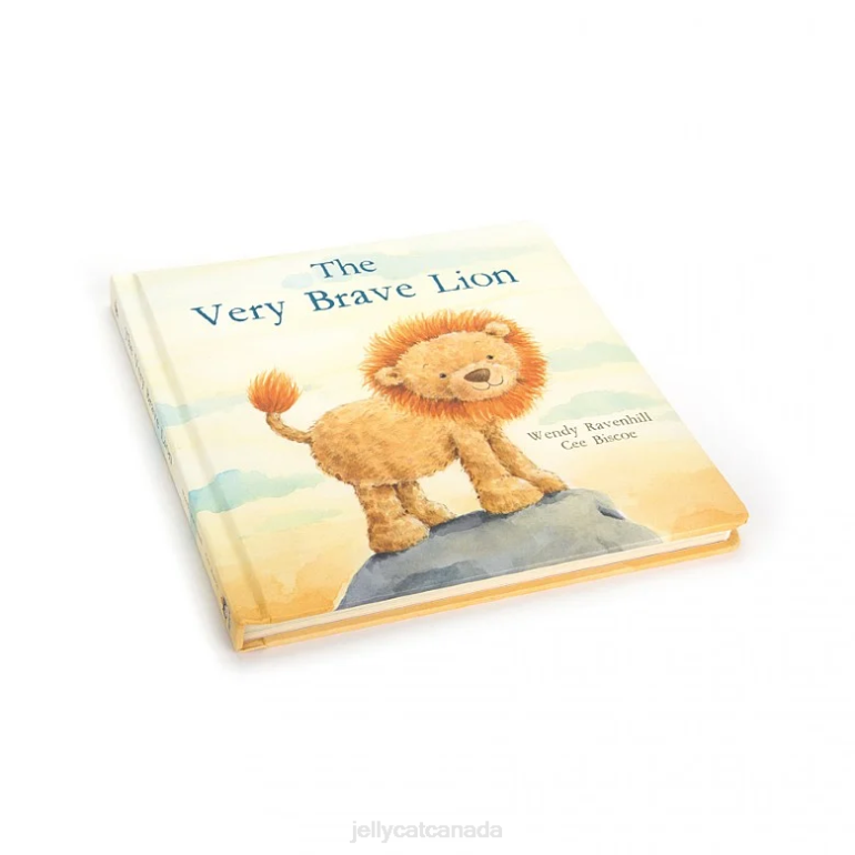 Jellycat The Very Brave Lion Book Multi-colour BV0TH698 Book