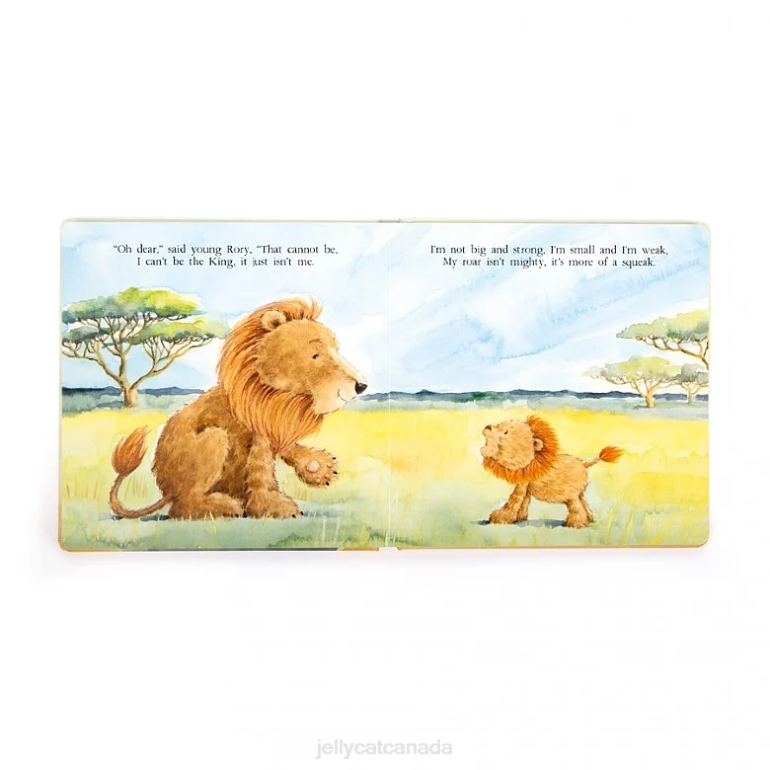Jellycat The Very Brave Lion Book Multi-colour BV0TH698 Book