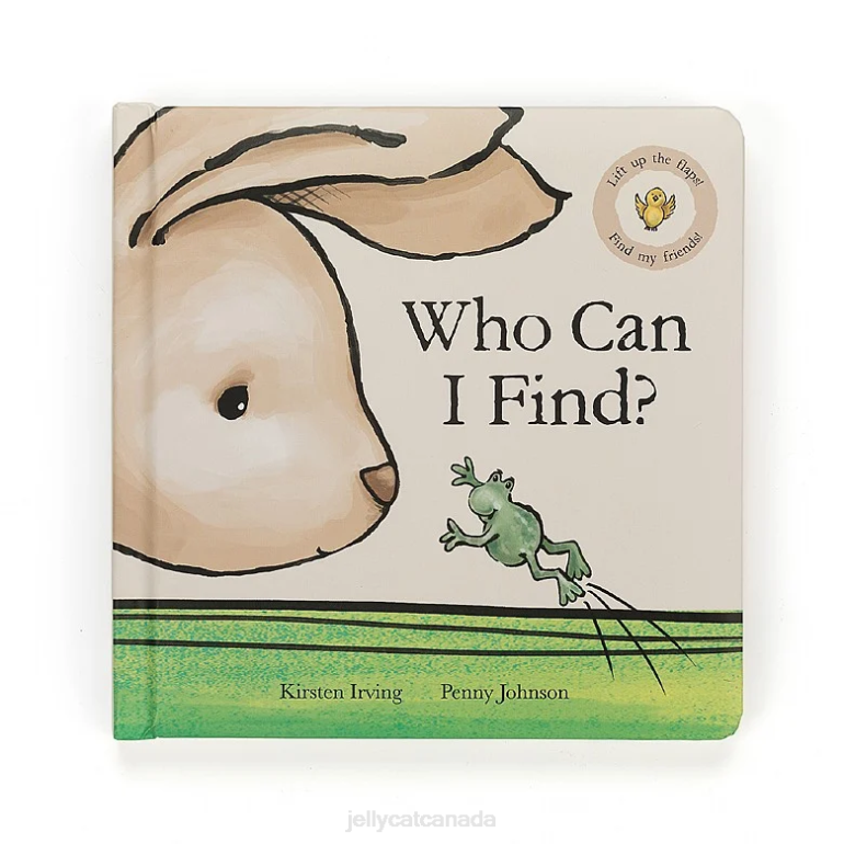 Jellycat Who Can I Find Book Multi-colour BV0TH700 Book