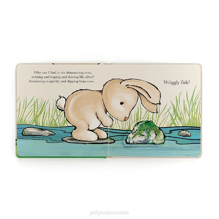 Jellycat Who Can I Find Book Multi-colour BV0TH700 Book