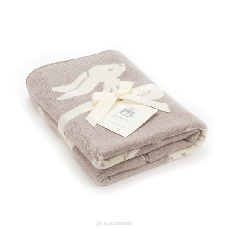 Jellycat Bashful Bunny Blanket Beige BV0TH342 Toy