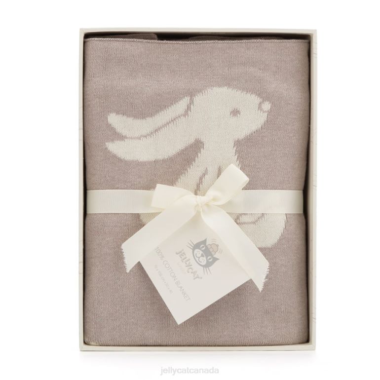 Jellycat Bashful Bunny Blanket Beige BV0TH342 Toy