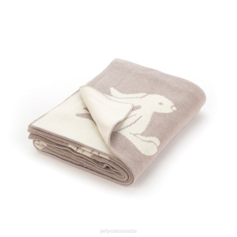 Jellycat Bashful Bunny Blanket Pink BV0TH690 Toy