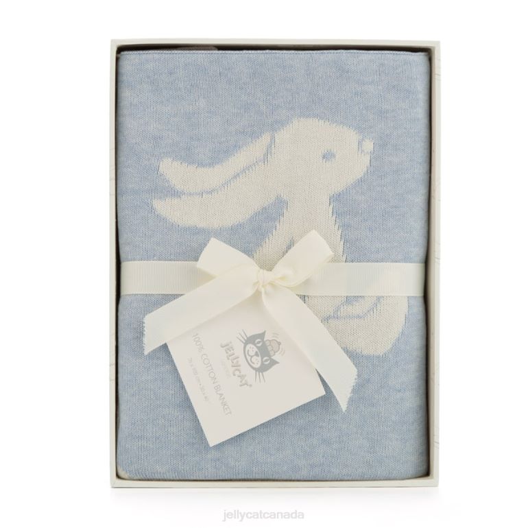 Jellycat Bashful Bunny Blanket Pink BV0TH690 Toy