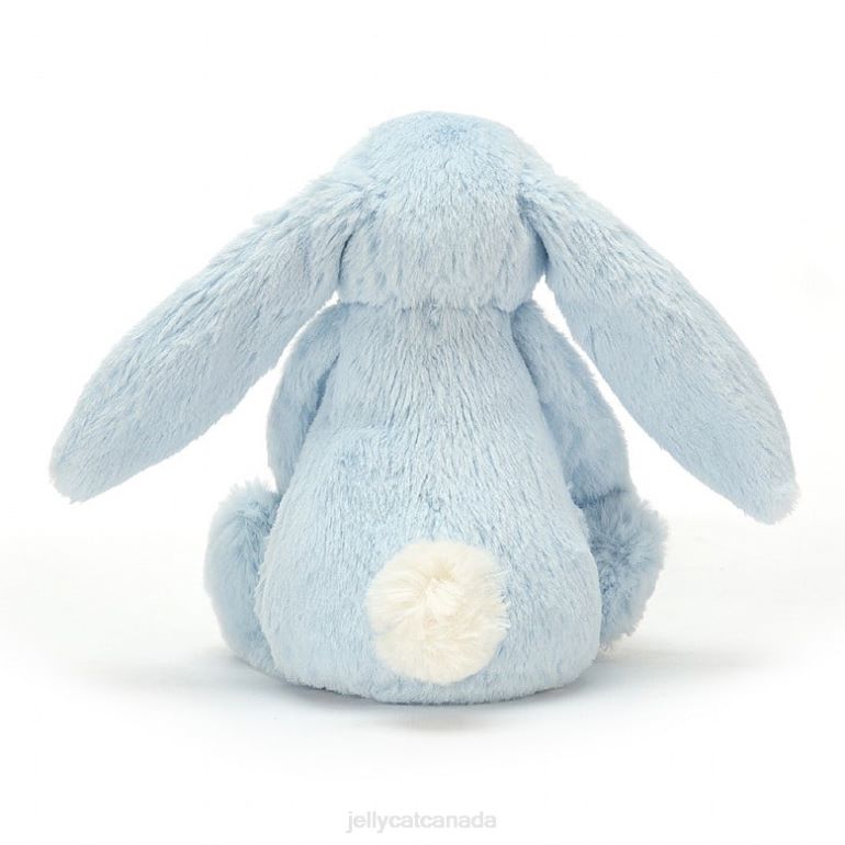 Jellycat Bashful Bunny Rattle Blue BV0TH744 Toy