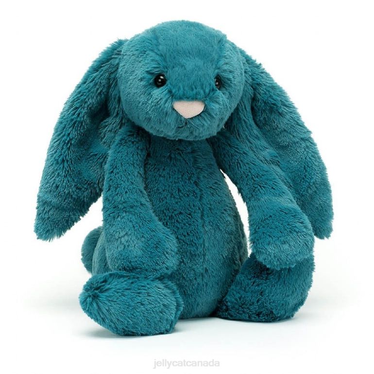 Jellycat Bashful Mineral Blue Bunny Colbalt Blue BV0TH335 Toy
