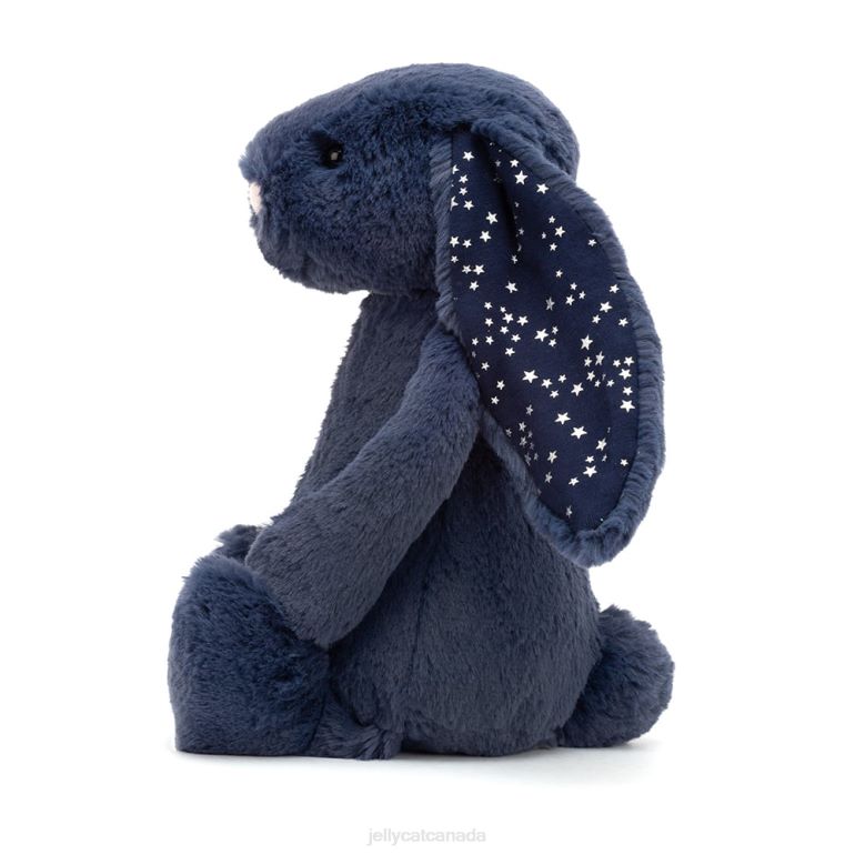 Jellycat Bashful Stardust Bunny Navy BV0TH555 Toy