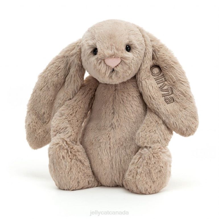 Jellycat Personalised Bashful Bunny Medium Beige BV0TH69 Toy
