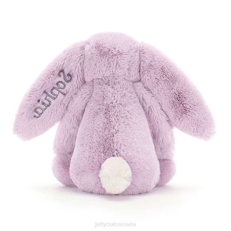 Jellycat Personalised Bashful Bunny Medium Lilac BV0TH92 Toy