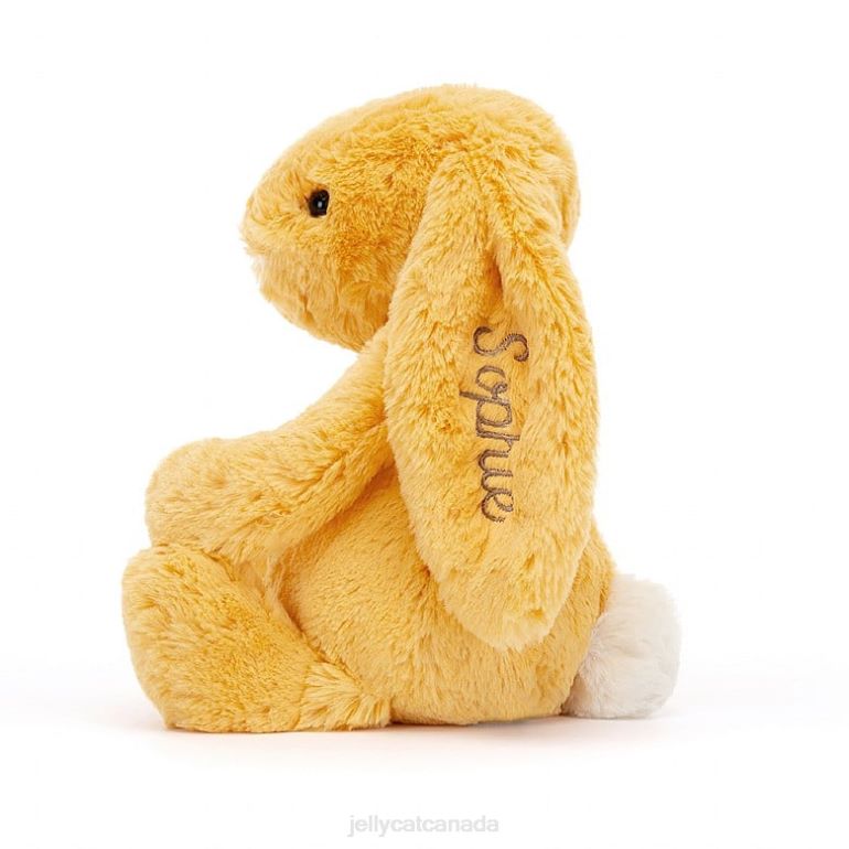 Jellycat Personalised Bashful Bunny Medium Sunshine BV0TH314 Toy