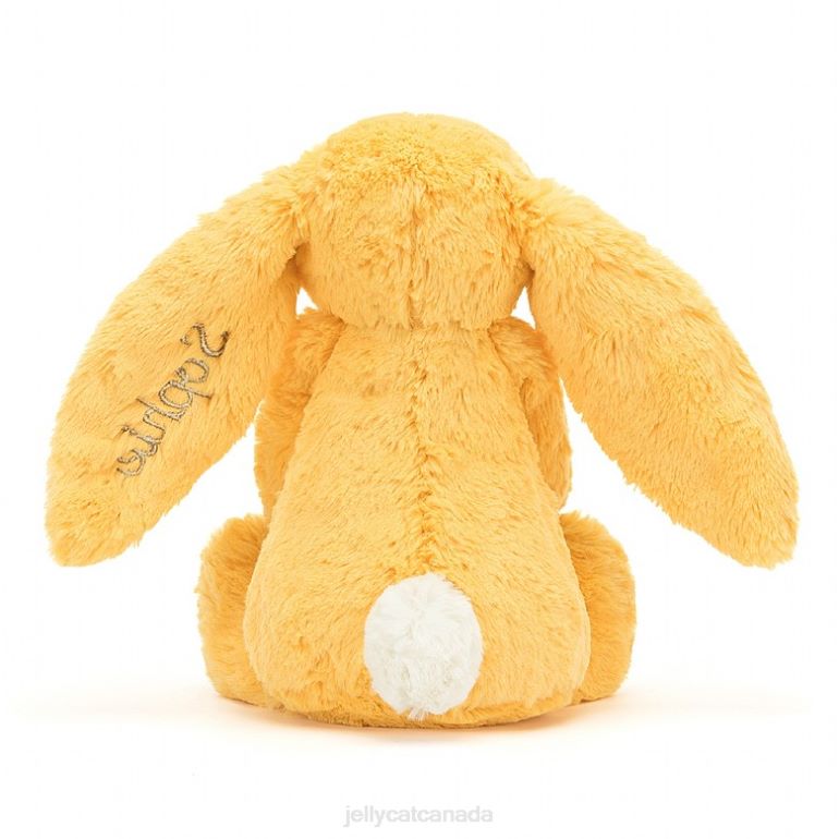 Jellycat Personalised Bashful Bunny Medium Sunshine BV0TH314 Toy