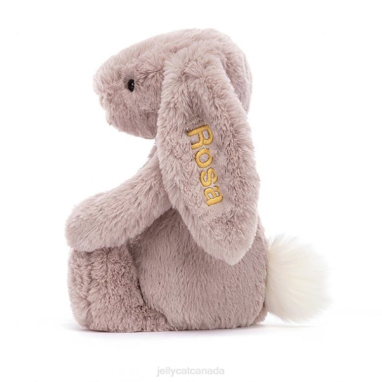 Jellycat Personalised Bashful Luxe Bunny Rosa Medium Pink BV0TH155 Toy