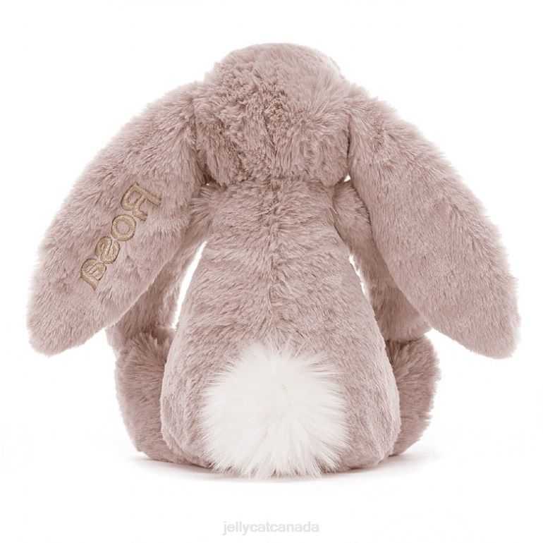 Jellycat Personalised Bashful Luxe Bunny Rosa Medium Pink BV0TH155 Toy