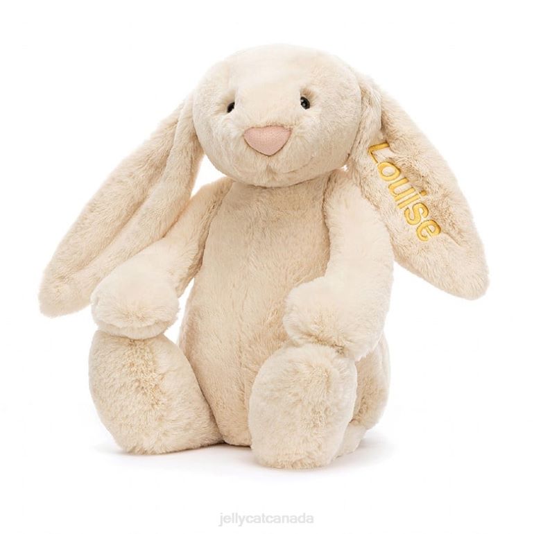 Jellycat Personalised Bashful Luxe Bunny Willow Huge Beige BV0TH393 Toy