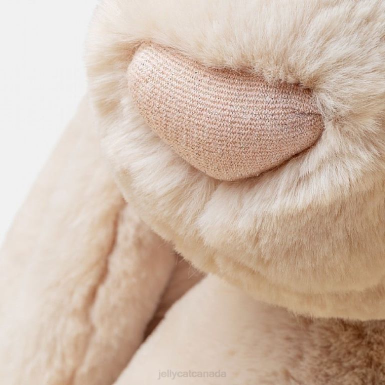 Jellycat Personalised Bashful Luxe Bunny Willow Huge Beige BV0TH393 Toy