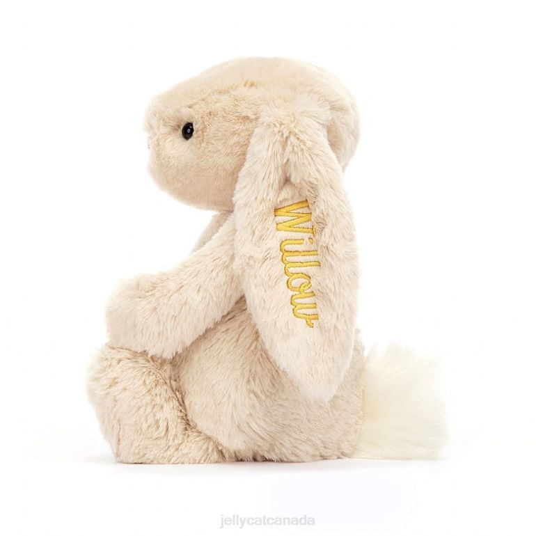 Jellycat Personalised Bashful Luxe Bunny Willow Medium Beige BV0TH237 Toy