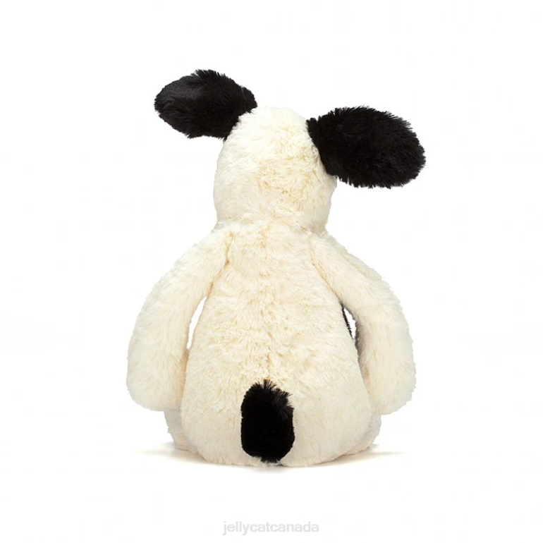 Jellycat Bashful Black & Cream Puppy Black and White BV0TH162 Toy