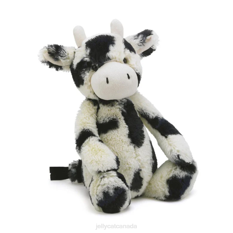 Jellycat Bashful Calf Black and White BV0TH607 Toy