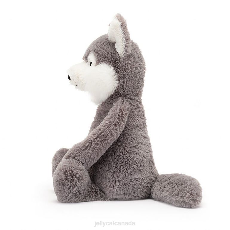 Jellycat Bashful Wolf Grey and White BV0TH179 Toy