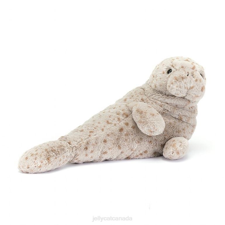 Jellycat Magnus Manatee Grey BV0TH302 Toy