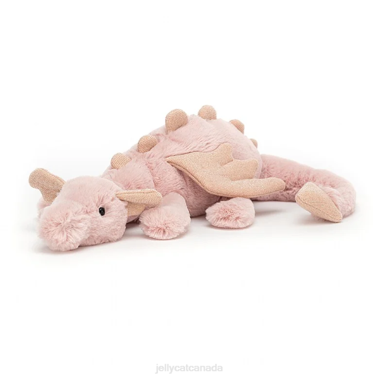 Jellycat Rose Dragon Pink BV0TH106 Toy