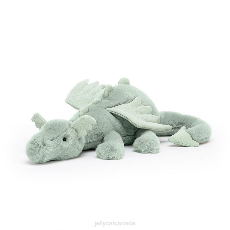 Jellycat Sage Dragon Pale Green BV0TH585 Toy