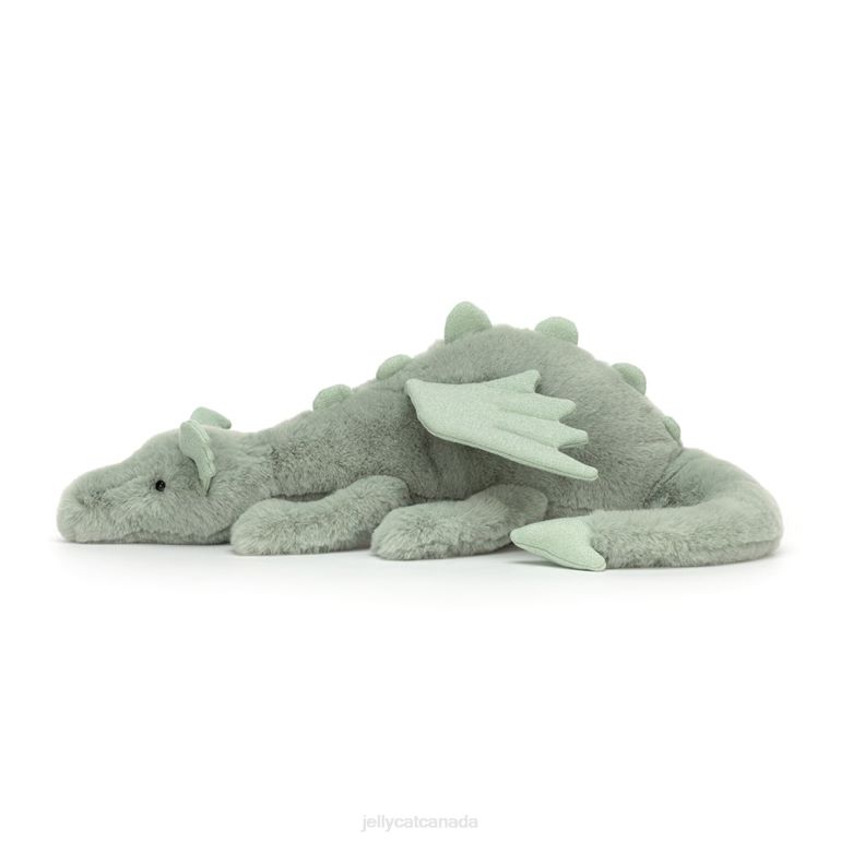 Jellycat Sage Dragon Pale Green BV0TH585 Toy