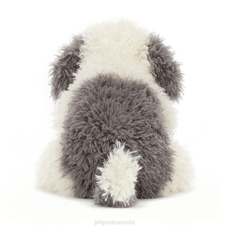 Jellycat Floofie Sheepdog Grey and White BV0TH403 Toy