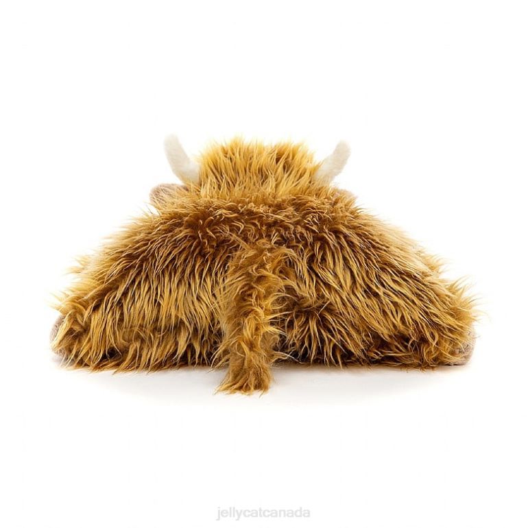 Jellycat Truffles Highland Cow Brown BV0TH549 Toy