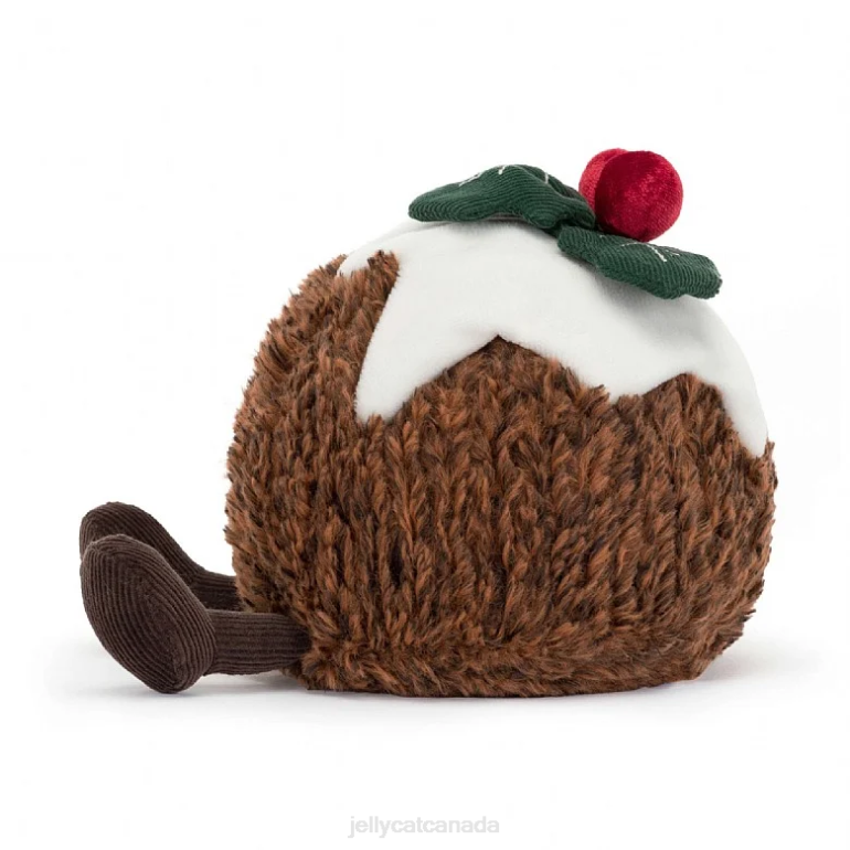 Jellycat Amuseable Christmas Pudding Brown BV0TH74 Toy