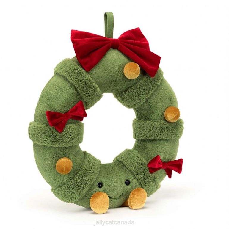 Jellycat Amuseable Decorated Christmas Wreath Multi-colour BV0TH552 Toy
