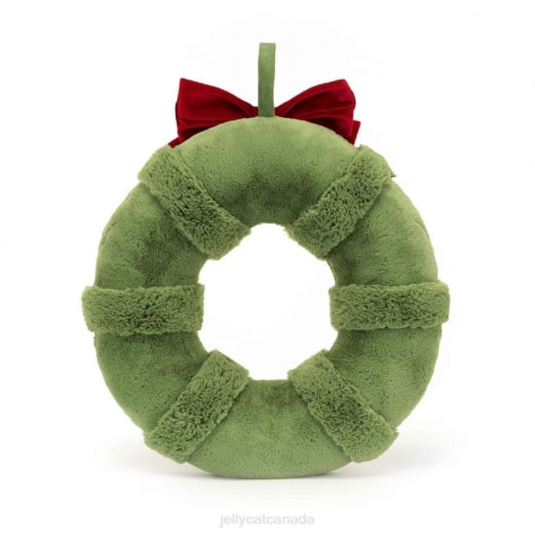 Jellycat Amuseable Decorated Christmas Wreath Multi-colour BV0TH552 Toy