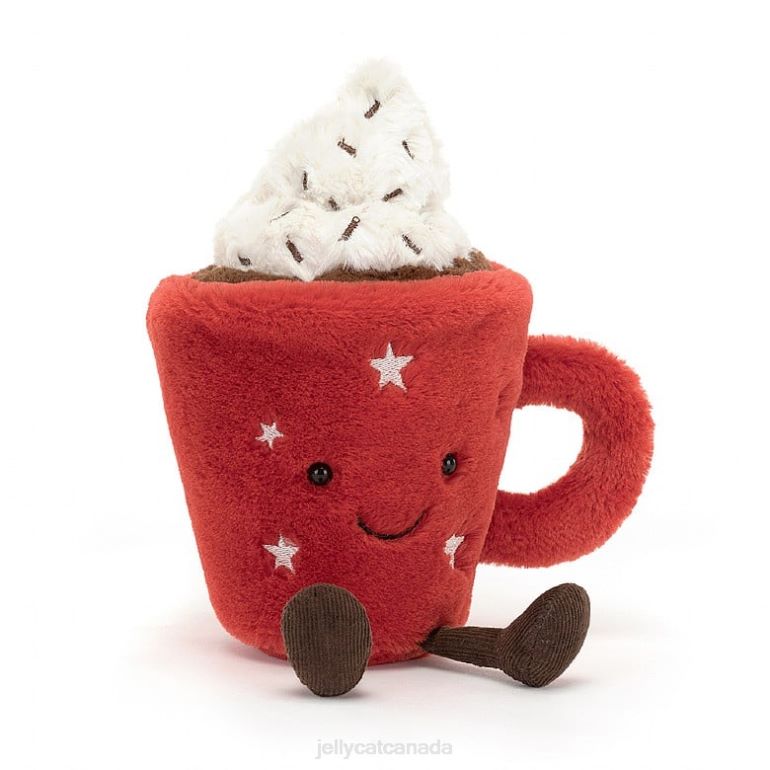 Jellycat Amuseable Hot Chocolate Red BV0TH4 Toy