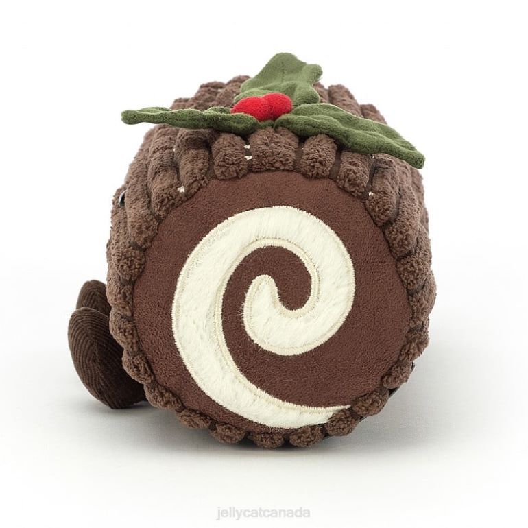 Jellycat Amuseable Yule Log Brown BV0TH38 Toy