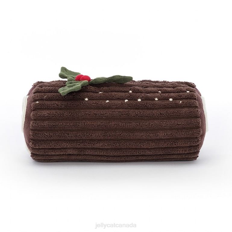 Jellycat Amuseable Yule Log Brown BV0TH38 Toy