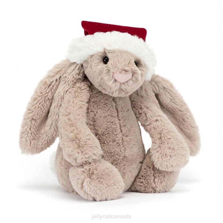 Jellycat Bashful Christmas Bunny Beige BV0TH3 Toy
