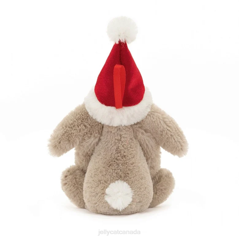 Jellycat Bashful Christmas Bunny Decoration Beige BV0TH347 Toy