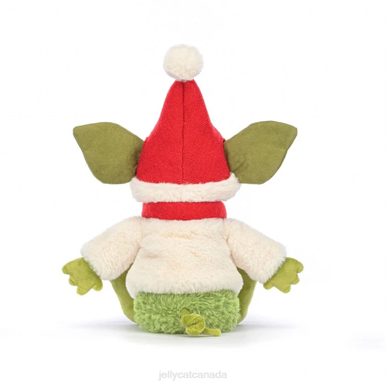 Jellycat Christmas Grizzo Green BV0TH120 Toy