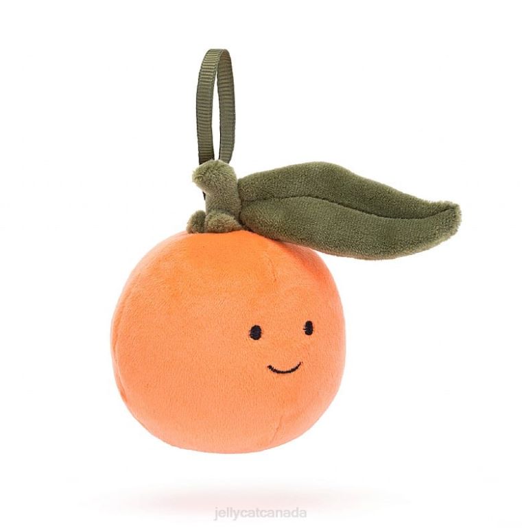 Jellycat Festive Folly Clementine Orange BV0TH63 Toy