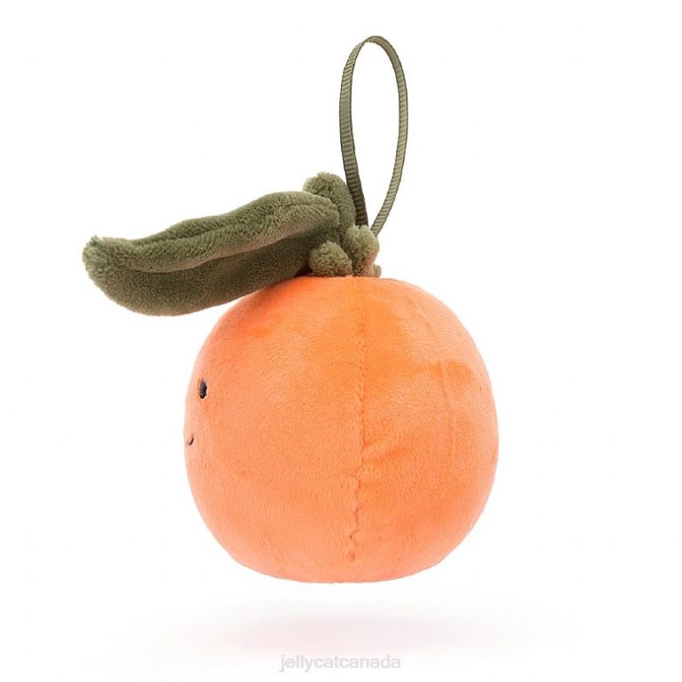 Jellycat Festive Folly Clementine Orange BV0TH63 Toy