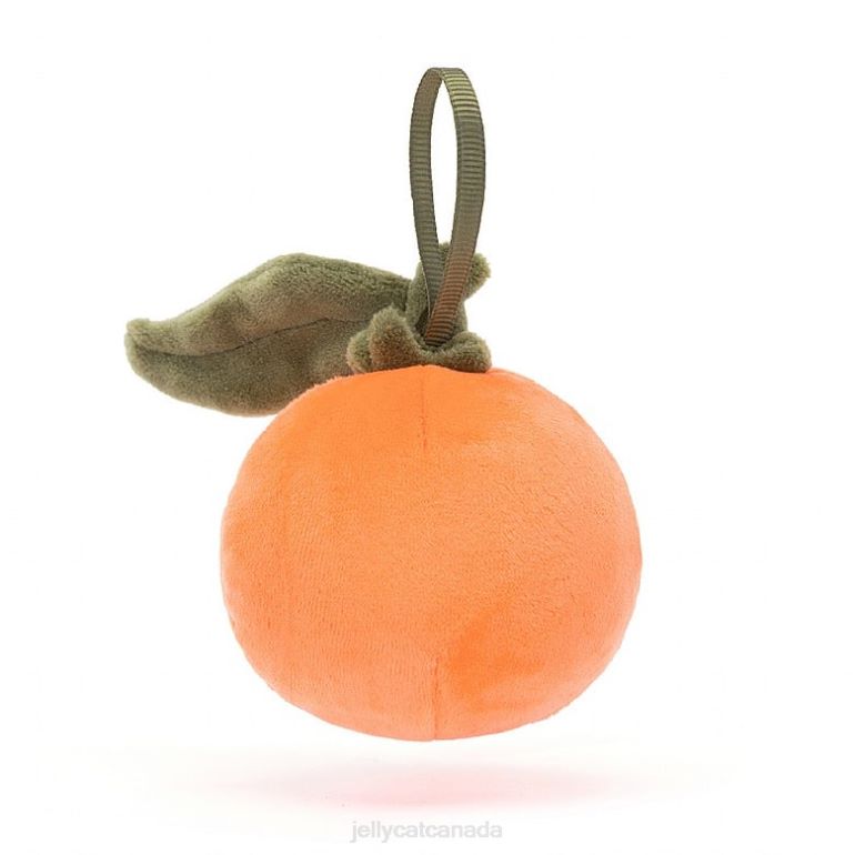 Jellycat Festive Folly Clementine Orange BV0TH63 Toy