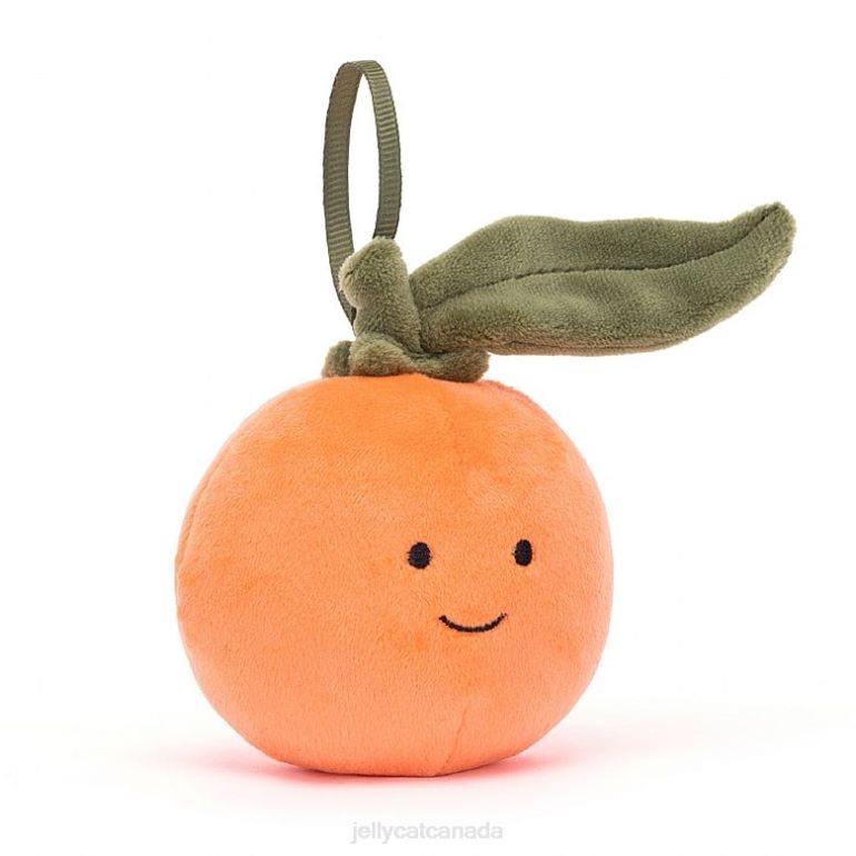 Jellycat Festive Folly Clementine Orange BV0TH63 Toy